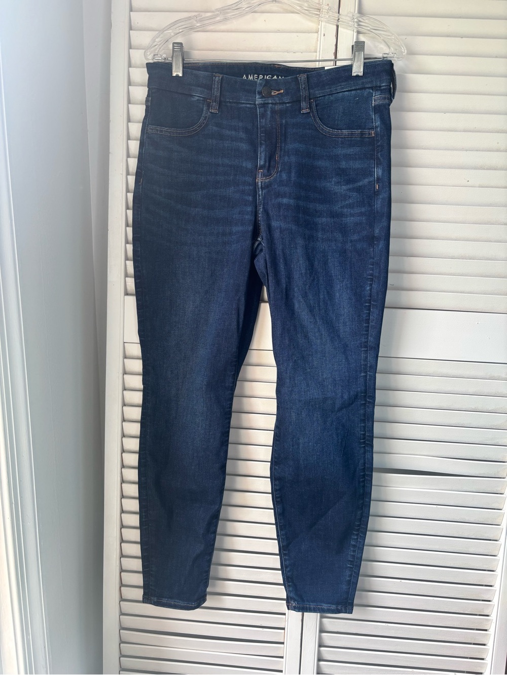 NWT American Eagle Jeans Curvy Next Level Stretch - High Rise Jegging 10 Short